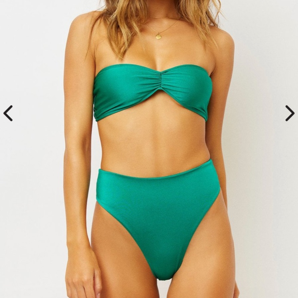 FRANKIES JENNA HIGH WAIST BIKINI BOTTOM